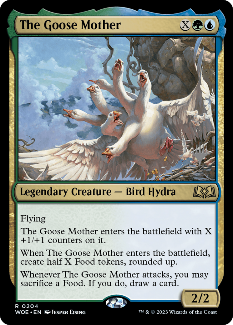 The Goose Mother (PPWOE-204) - Wilds of Eldraine Promos Foil