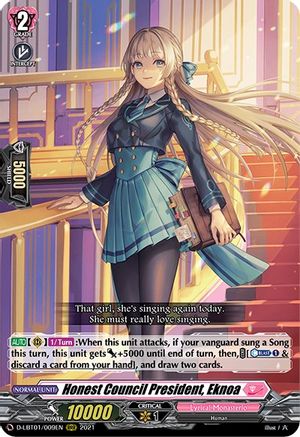 Honest Council President, Eknoa (D-LBT01/009EN) - D-LBT01: Lyrical Melody