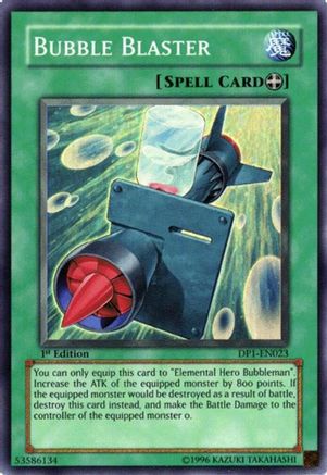 Bubble Blaster (DP1-EN023) - Duelist Pack 1: Jaden Yuki Unlimited