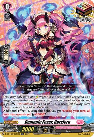 Demonic Fever, Garviera (D-LBT01/025EN) - D-LBT01: Lyrical Melody