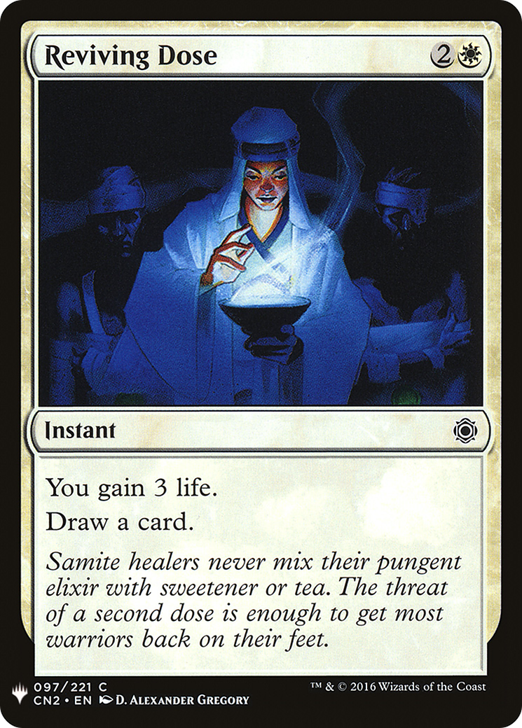 Reviving Dose (LIST-097) - The List