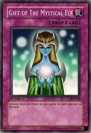 Gift of The Mystical Elf (SKE-044) - Starter Deck: Kaiba Evolution Unlimited
