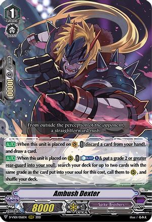 Ambush Dexter (D-VS01/056EN) - D-VS01: V Clan Collection Vol.1