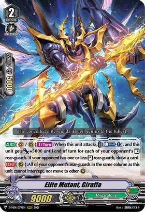 Elite Mutant, Giraffa (D-VS01/079EN) - D-VS01: V Clan Collection Vol.1