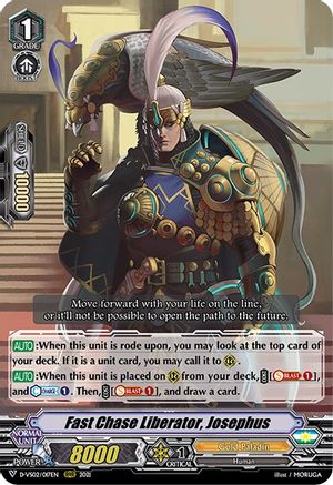 Fast Chase Liberator, Josephus (D-VS02/017EN) - D-VS02: V Clan Collection Vol.2