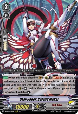 Star-vader, Colony Maker (D-VS02/044EN) - D-VS02: V Clan Collection Vol.2