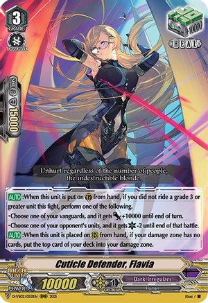 Cuticle Defender, Flavia (D-VS02/053EN) - D-VS02: V Clan Collection Vol.2