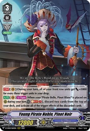 Young Pirate Noble, Pinot Noir (D-VS02/064EN) - D-VS02: V Clan Collection Vol.2