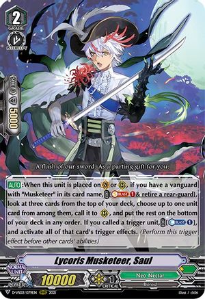 Lycoris Musketeer, Saul (D-VS02/079EN) - D-VS02: V Clan Collection Vol.2