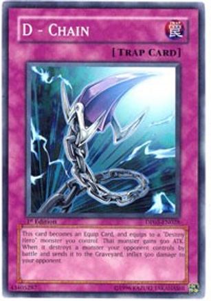 D - Chain (DP05-EN028) - Duelist Pack 5: Aster Phoenix 1st Edition