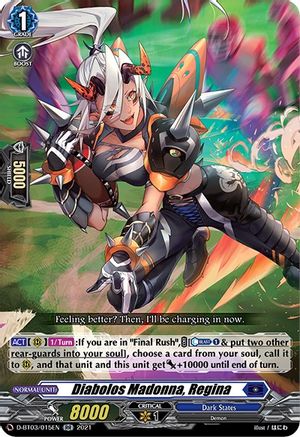 Diabolos Madonna, Regina (D-BT03/015EN) - D-BT03: Advance of Intertwined Stars