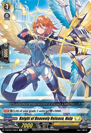 Knight of Heavenly Release, Hulp (D-BT03/106EN) - D-BT03: Advance of Intertwined Stars