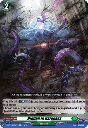 Hidden in Darkness (D-BT03/120EN) - Advance of Intertwined Stars