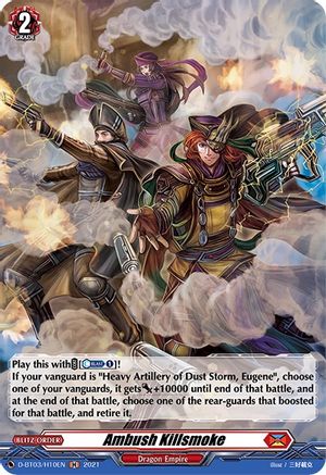 Ambush Killsmoke (Holo) (D-BT03/H10EN) - D-BT03: Advance of Intertwined Stars
