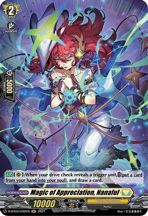 Magic of Appreciation, Nanaful (Holo) (D-BT03/H32EN) - Advance of Intertwined Stars