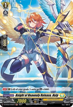 Knight of Heavenly Release, Hulp (Holo) (D-BT03/H40EN) - Advance of Intertwined Stars