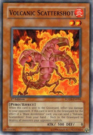 Volcanic Scattershot (FOTB-EN010) - Force of the Breaker Unlimited