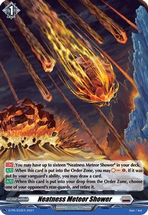 Neatness Meteor Shower (D-PR/033EN) - D Promo Cards