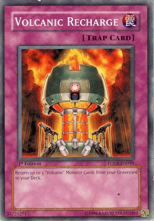 Volcanic Recharge (FOTB-EN049) - Force of the Breaker Unlimited