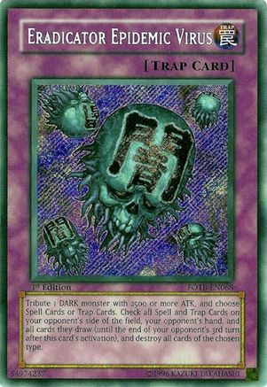 Eradicator Epidemic Virus (FOTB-EN068) - Force of the Breaker 1st Edition