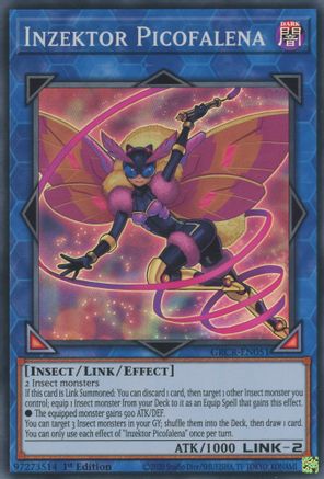Inzektor Picofalena (GRCR-EN051) - The Grand Creators 1st Edition