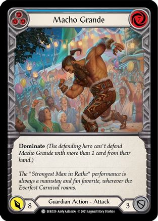 Macho Grande (Blue) (EVR029) - Everfest 1st Edition