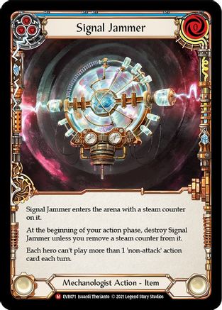 Signal Jammer (EVR071) - Everfest 1st Edition Rainbow Foil