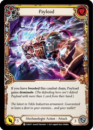 Payload (Yellow) (EVR077) - Everfest 1st Edition Rainbow Foil