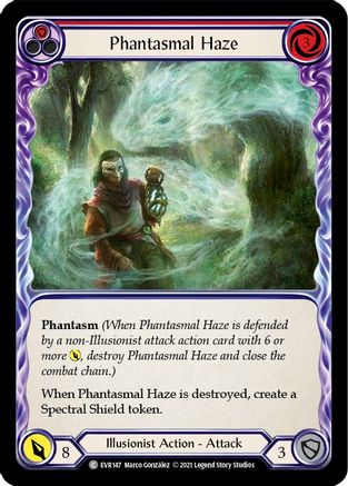 Phantasmal Haze (Red) (EVR147) - Everfest 1st Edition Rainbow Foil
