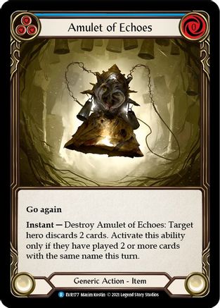 Amulet of Echoes (EVR177) - Everfest 1st Edition