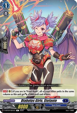 Diabolos Girls, Stefanie (D-BT04/081EN) - D-BT04: Awakening of Chakrabarthi
