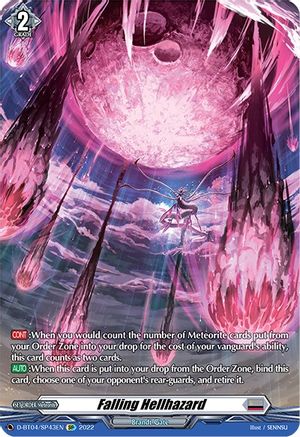 Falling Hellhazard (SP) (D-BT04/SP43EN) - D-BT04: Awakening of Chakrabarthi