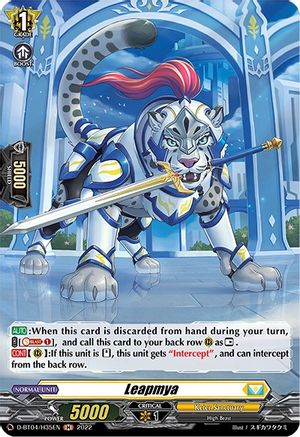 Leapmya (Holo) (D-BT04/H35EN) - D-BT04: Awakening of Chakrabarthi