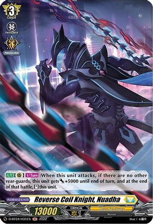 Reverse Coil Knight, Nuadha (Holo) (D-BT04/H31EN) - Awakening of Chakrabarthi