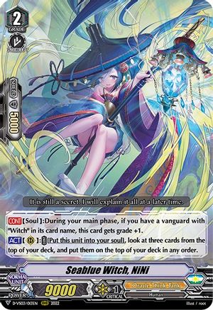 Seablue Witch, NiNi (D-VS03/013EN) - D-VS03: V Clan Collection Vol.3