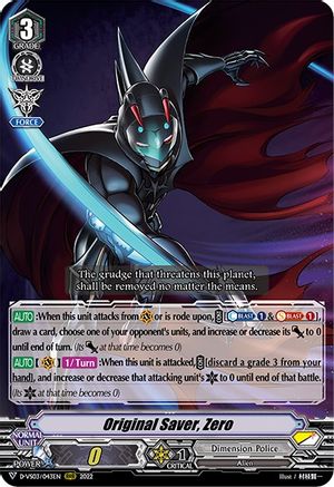 Original Saver, Zero (D-VS03/043EN) - D-VS03: V Clan Collection Vol.3