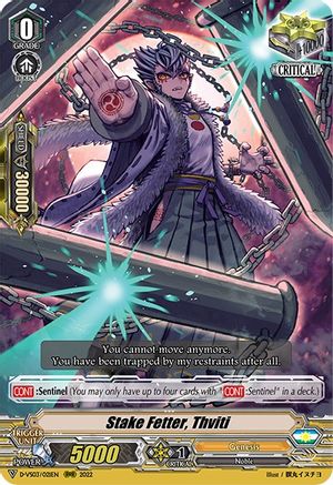 Stake Fetter, Thviti (D-VS03/021EN) - D-VS03: V Clan Collection Vol.3