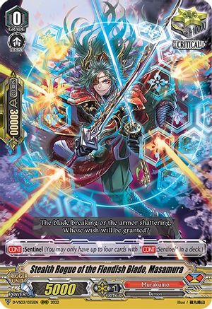 Stealth Rogue of the Fiendish Blade, Masamura (D-VS03/035EN) - D-VS03: V Clan Collection Vol.3