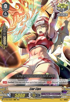 Liar Lips (D-VS03/056EN) - D-VS03: V Clan Collection Vol.3