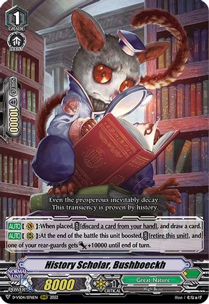 History Scholar, Bushboeckh (D-VS04/076EN) - D-VS04: V Clan Collection Vol.4