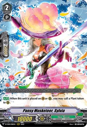 Pansy Musketeer, Sylvia (D-VS04/081EN) - D-VS04: V Clan Collection Vol.4