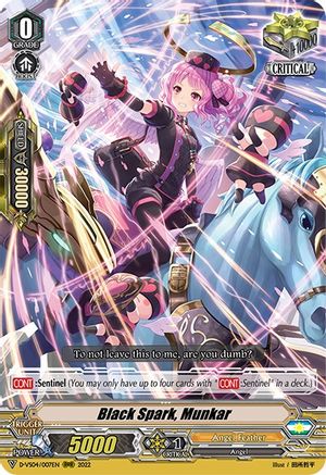 Black Spark, Munkar (D-VS04/007EN) - D-VS04: V Clan Collection Vol.4