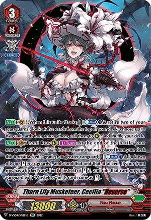 Thorn Lily Musketeer, Cecilia "Reverse" (SP) (D-VS04/SP12EN) - D-VS04: V Clan Collection Vol.4