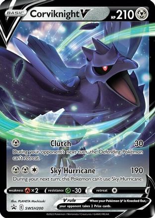 Corviknight V SWSH200 - Holofoil SWSH Sword & Shield Promo Cards - Promo