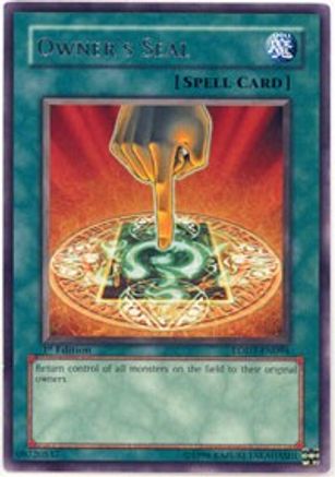 Owner's Seal (LODT-EN094) - Light of Destruction 1st Edition