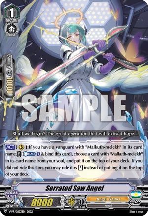 Serrated Saw Angel (V-PR/0223EN 2022) - V Promo Cards