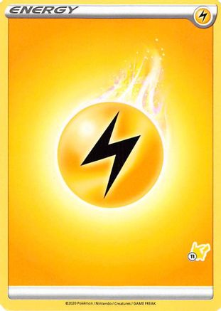 Lightning Energy (#11 Pikachu Stamped) Battle Academy 2022 - Promo