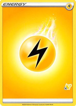 Lightning Energy (#12 Pikachu Stamped) Battle Academy 2022 - Promo