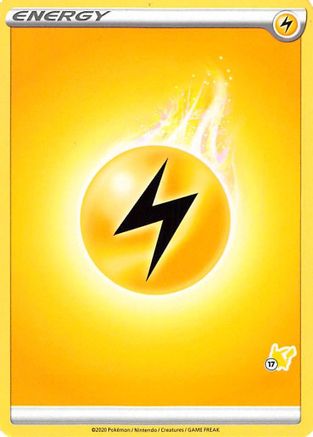 Lightning Energy (#17 Pikachu Stamped) Battle Academy 2022 - Promo