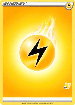 Lightning Energy (#19 Pikachu Stamped) Battle Academy 2022 - Promo